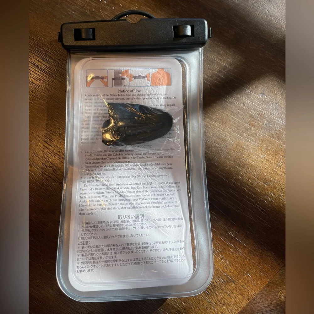 Waterproof phone bag protector